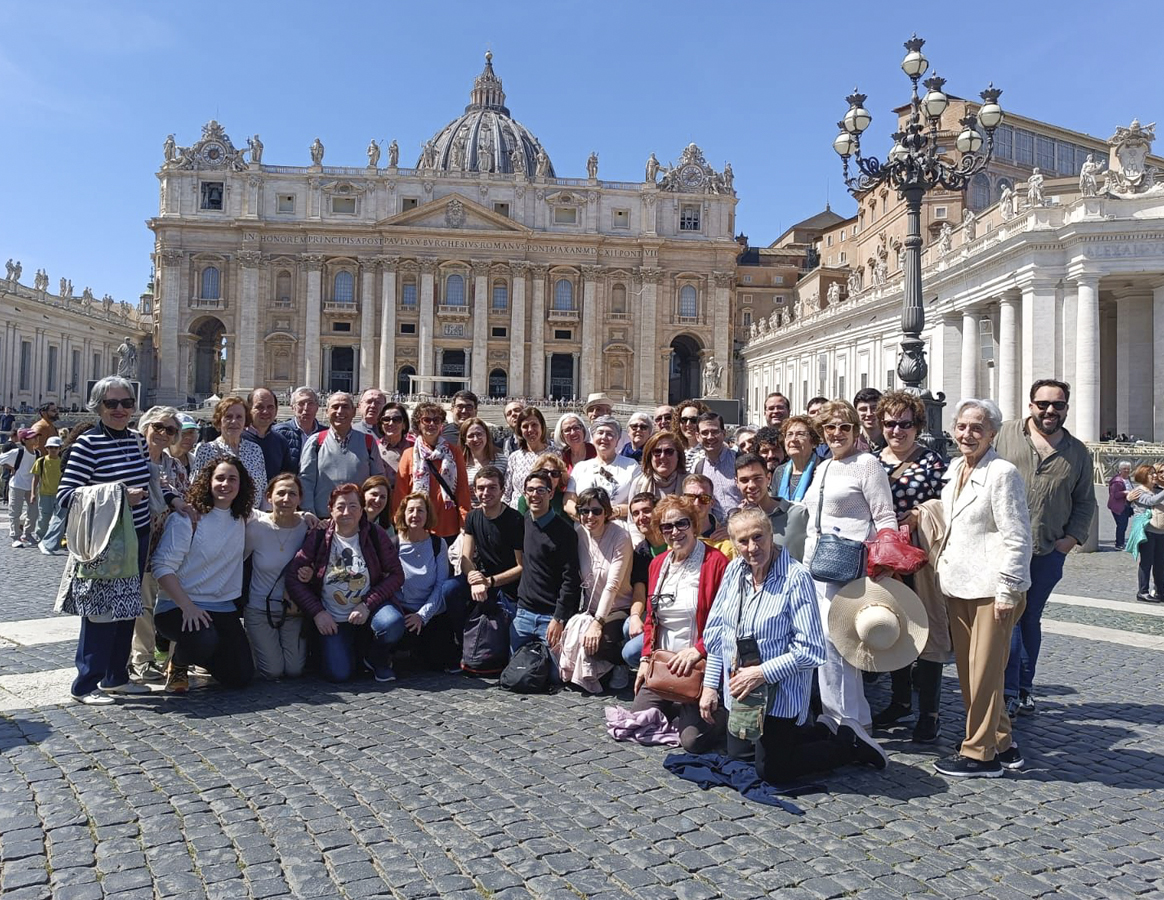 La parroquia de San Pablo de Ciudad Real peregrinó a Roma